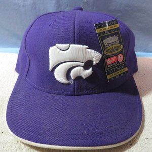 NEW KANSAS WILDCAT BASEBALL CAP HAT FITTED 7 1/4